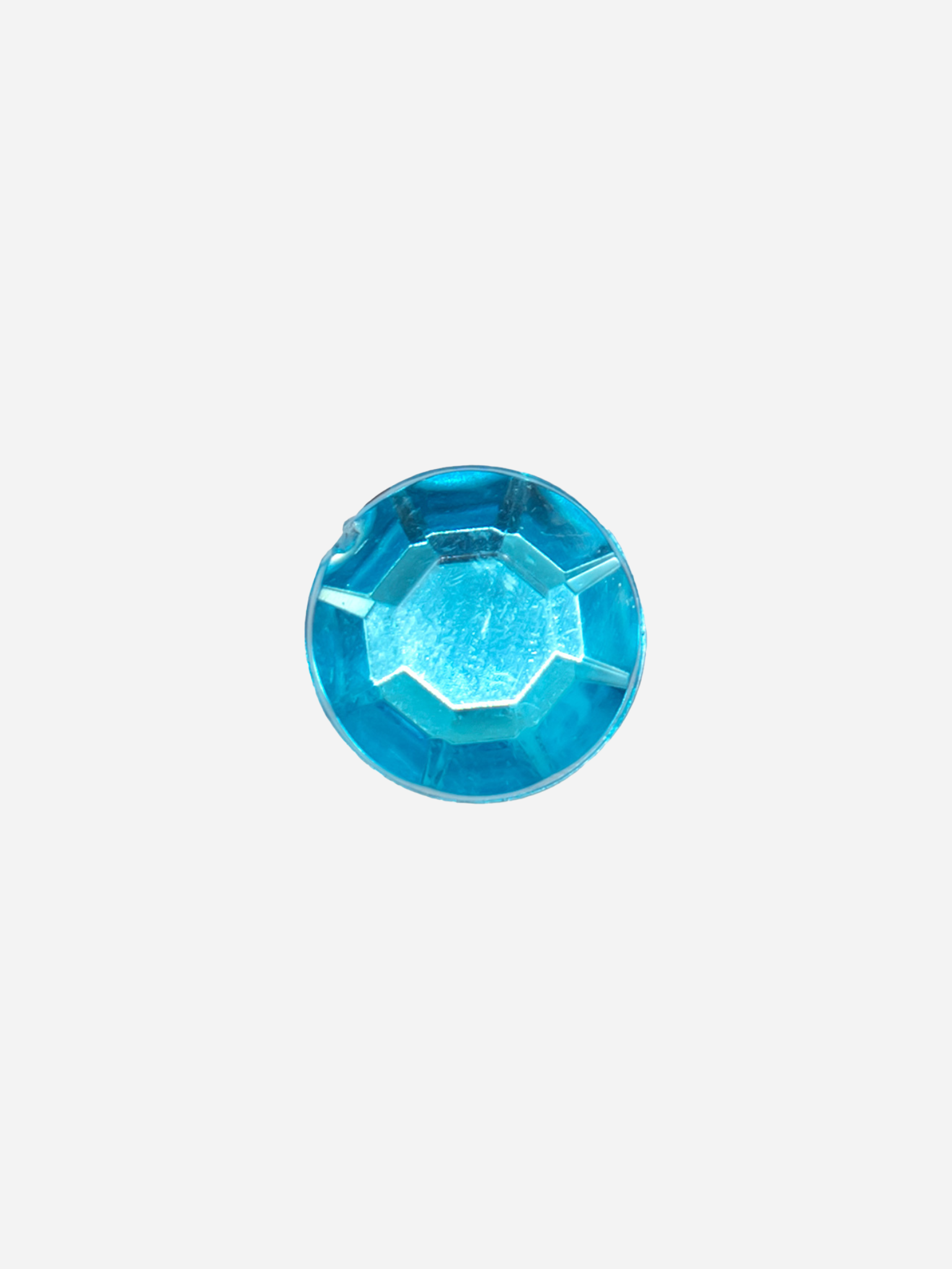 Lyseblå gemstone | Tote bag charm