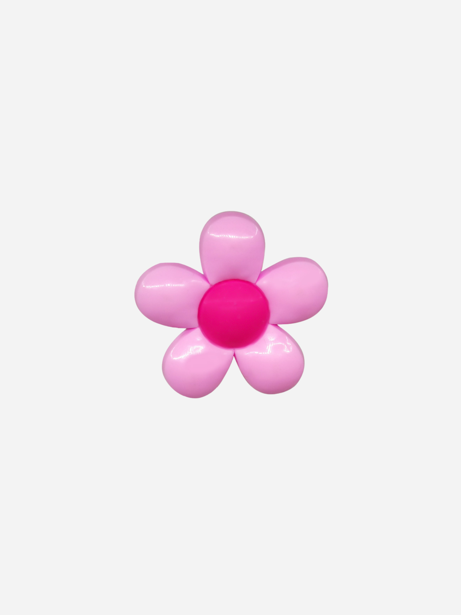 Rosa retroblomst | Tote bag charm