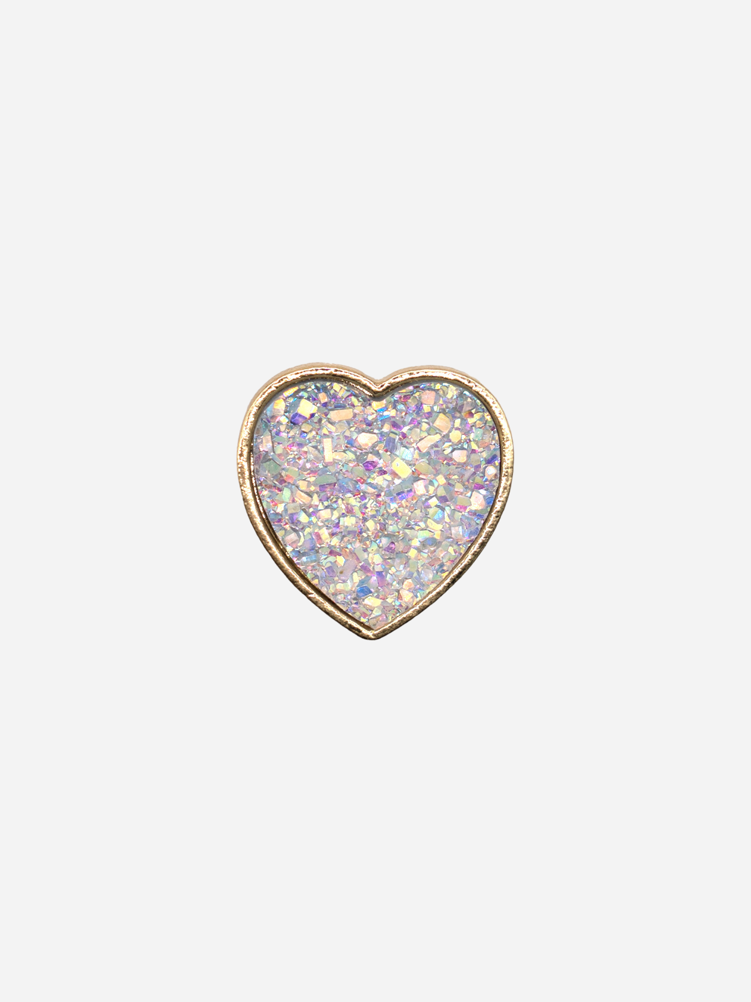 Glitterhjerte | Tote bag charm