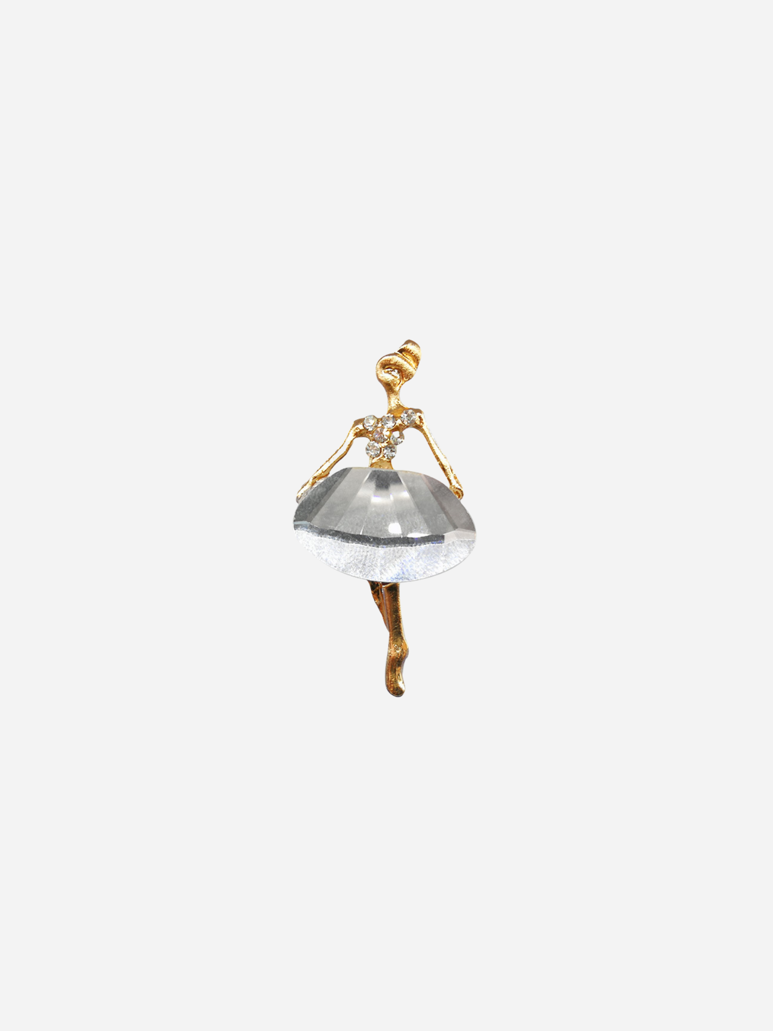 Ballerina sølv | Tote bag charm