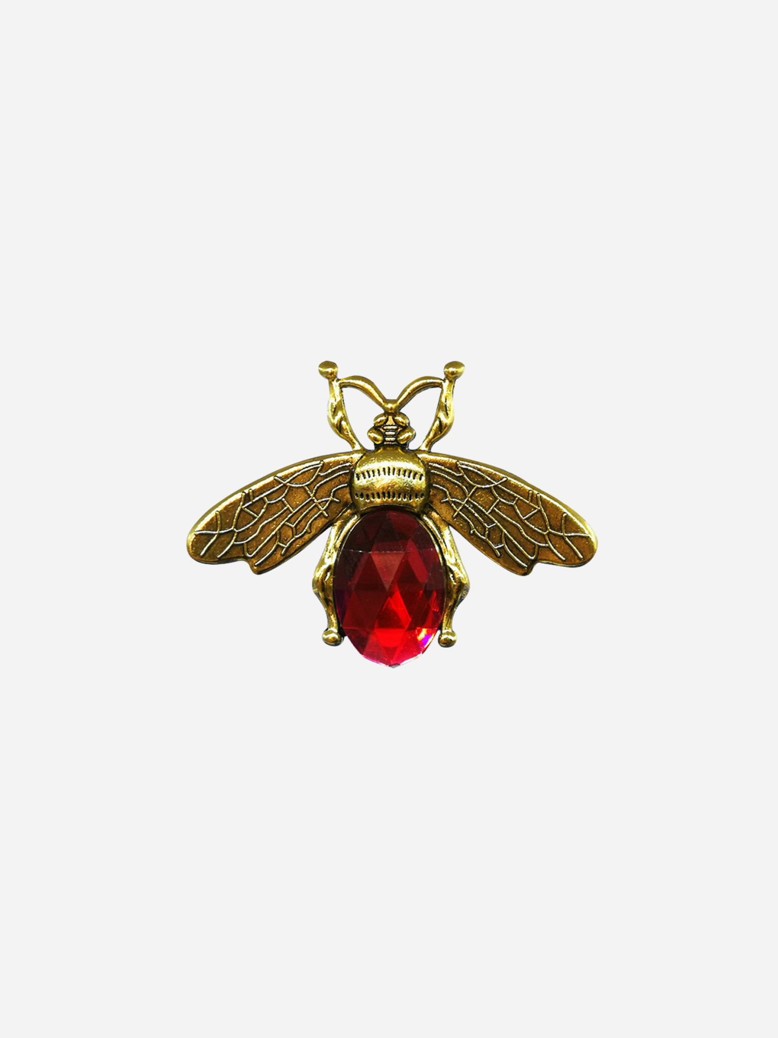 Dronningbie rød | Tote bag charm