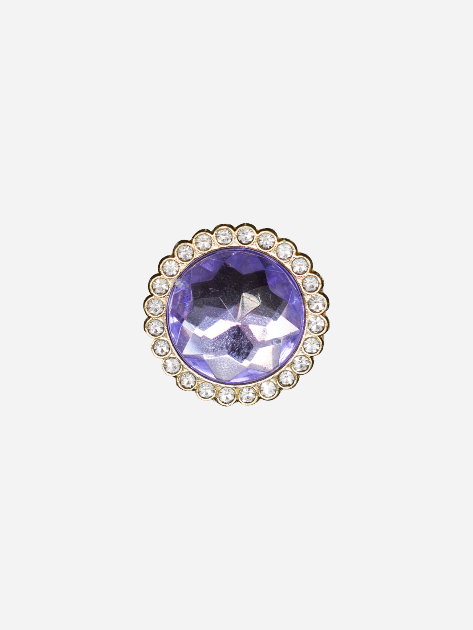 Krystallpop lilla | Tote bag charm