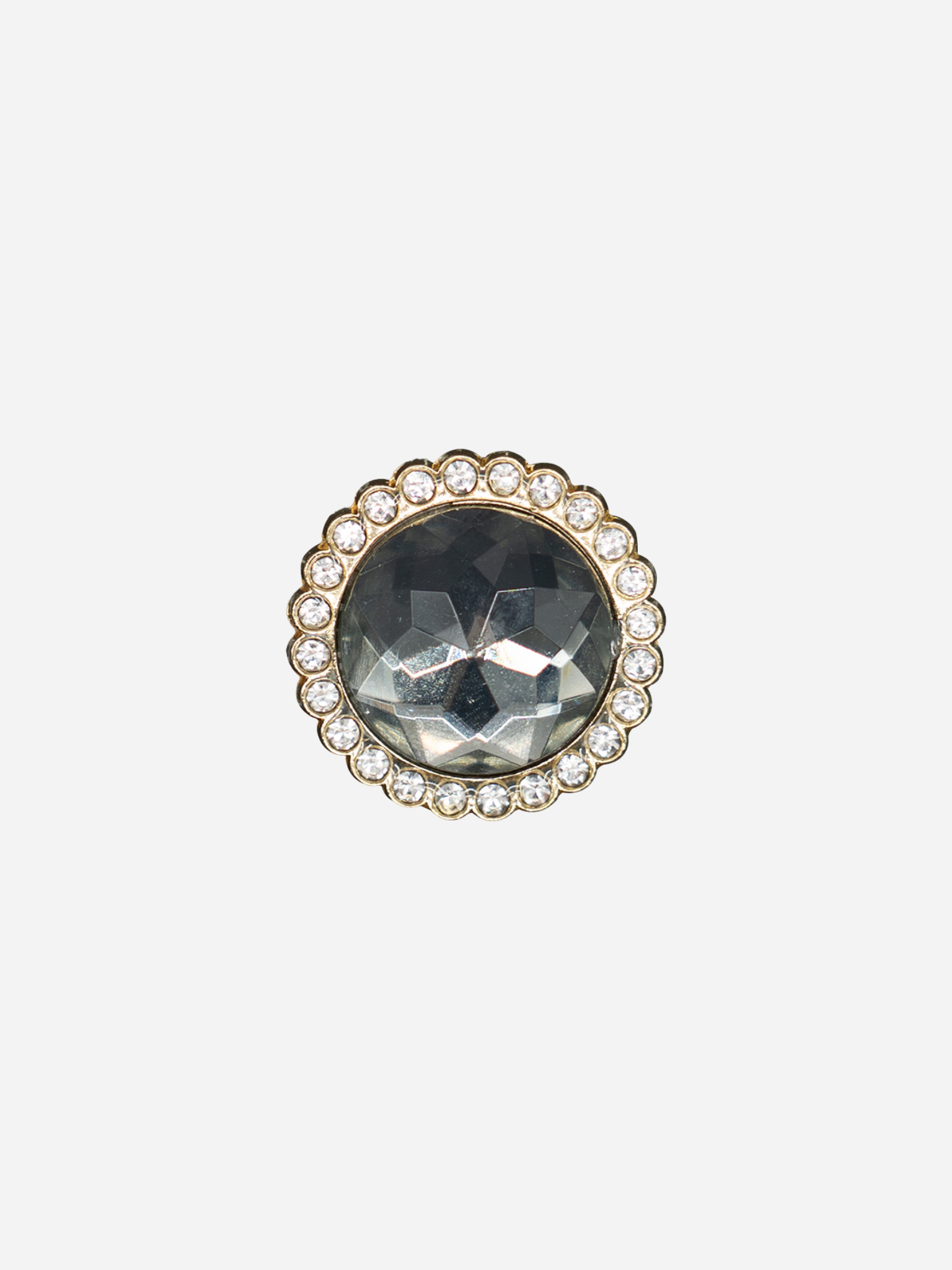 Krystallpop grå | Tote bag charm
