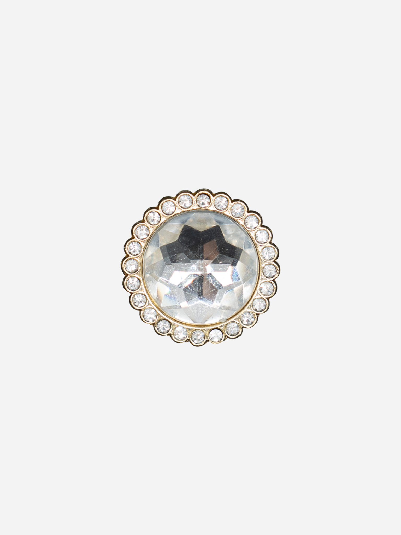 Krystallpop sølv | Tote bag charm