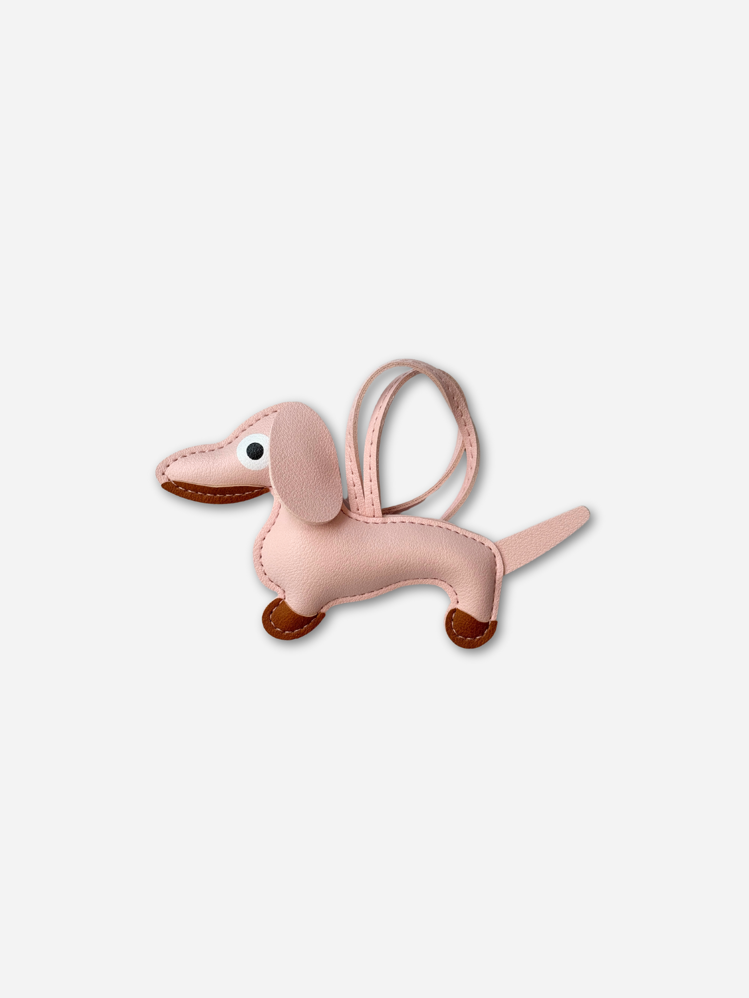 Pølsehunden rosa