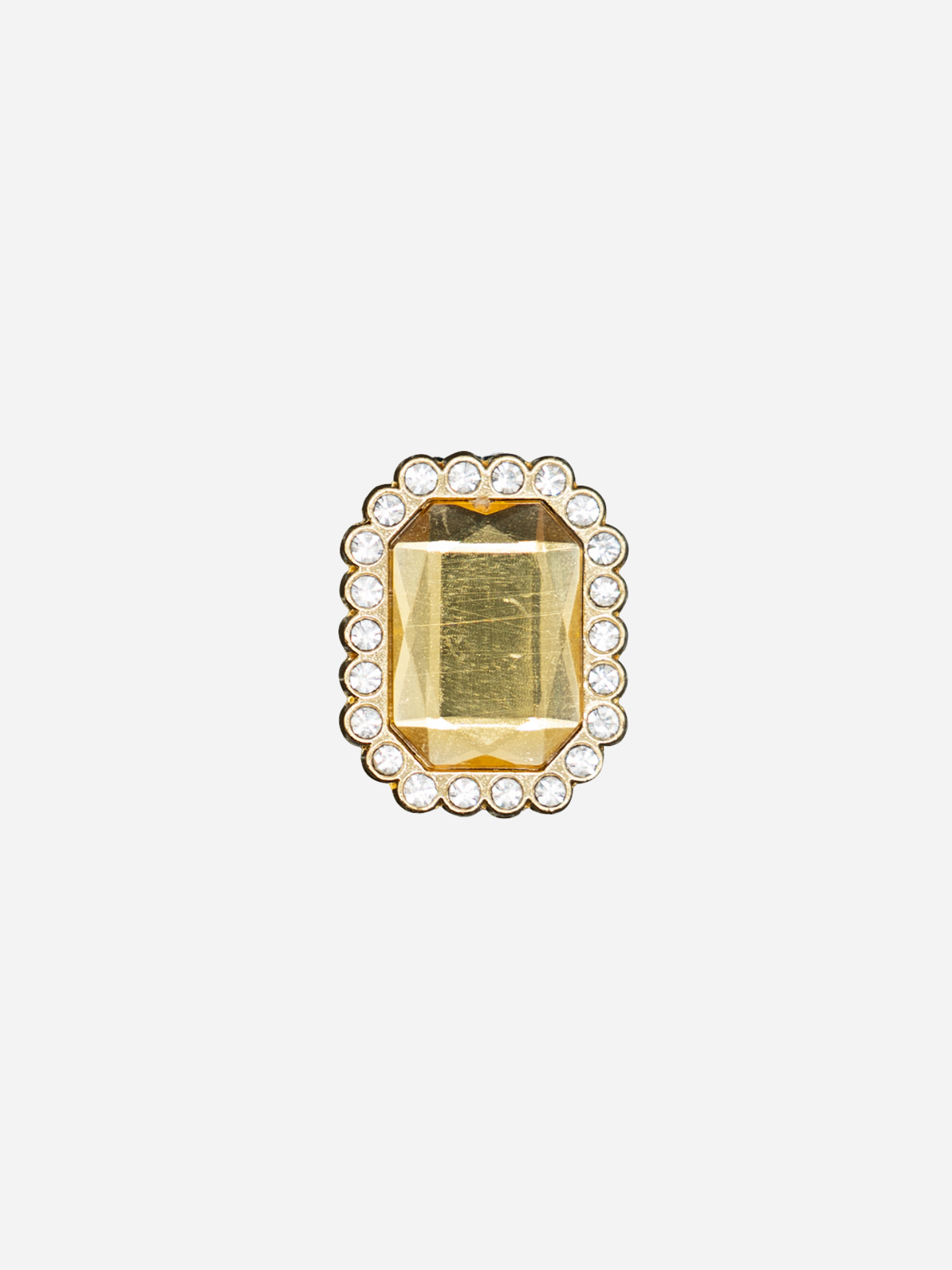 Glimmerstein gul | Tote bag charm