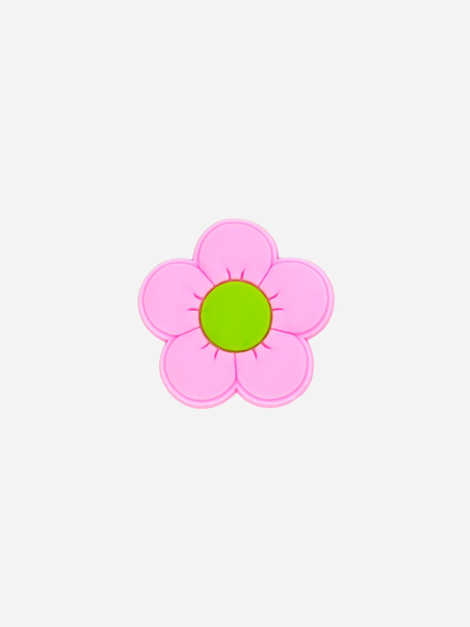 Rosa & grønn primula | Tote bag charm