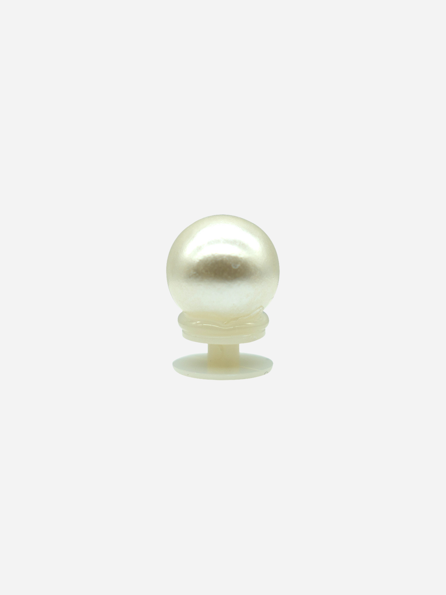 Hvit knapp | Tote bag charm